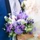 Natural Beach & Boat Trip Lavender Filled Wedding