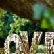 TO BUY: Shimmery Love Letters - Wedding Hanging Decor Prop Sign, Bespoke Options Available