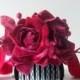 Perfect,Perky,Playful Pink- Rose Flower Hair Comb