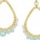 Chan Luu Gold-plated amazonite earrings