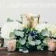 Luxury DIY Winter Wedding Table Centerpiece 