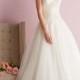 Strapless Sweetheart Ruched Bodice Embroidered Ball Gown Wedding Dresses