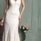 Simple Strapless Sweetheart Floor Length Lace Wedding Dresses