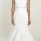 Fit and Flare Strapless Lace Wedding Dresses with Beaded Belt