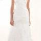 Strapless Sweetheart Wedding Dresses with Pleated Bodice and Layered Skirt