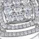 2 CT. T.W. Diamond Bridal Ring in 14K White Gold (GH I1-I2)