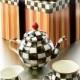 MacKenzie-Childs				 		 	 	   				 				Courtly Check Teapot Set