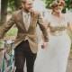 Epically Sparkly, Hyper Rainbow Back Garden Wedding: Zoe & David