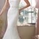 Strapless Lace Appliques Mermaid Wedding Dresses