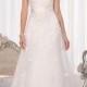 Alluring Tulle & Satin Sweetheart Neckline Natural Waistline A-line Wedding Dress