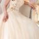 Alluring Tulle & Satin Sweetheart Neckline Natural Waistline A-line Weding Dress