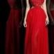 Sherri Hill 21309 Red Nude Prom Dress 2014