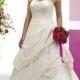 Beautiful Elegant Taffeta A-line Sweetheart Wedding Dress In Great Handwork