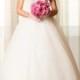 JW15082 Elegant 2015 new strappy princess ball gown wedding dress