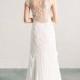 Ava - Beaded Lace And Silk Wedding Dress