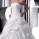 Beautiful Elegant Exquisite Taffeta Ball Gown Wedding Dress In Great Handwork