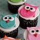 Owl Fondant Toppers For Cupcakes, Cookies Or Other Treats