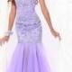 Strapless Sweetheart Embellished Bodice Mermaid Long Prom Dresses