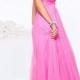 Spaghetti Straps Cross Bodice Long Prom Dresses with Layered Skirt