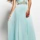 Strapless Sweetheart Cross Bodice Long Prom Dresses with Beaded Waist