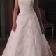 Beautiful Elegant Exquisite Strapless Wedding Dress In Great Handwork