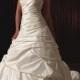 Beautiful Elegant Exquisite Taffeta A-line Wedding Dress In Great Handwork