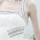 Modest Slimming White One Shoulder Long Evening Gown