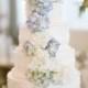 Wedding Cake Of The Day: Lush Hydrangeas