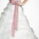 Beautiful Elegant Organza A-line Strapless Wedding Dress In Great Handwork