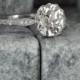 Vintage Diamond Solitaire Engagement Ring - Antique And Estate Ring