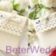 Champagne Sweet Scalloped wedding Favor Box TH003 party decoration or party favor