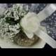 #wedding #beachwedding #oyster #lavender #sachets #favors #romantic #chic #rustic #organza #ribbon #white #rose #bridalshower