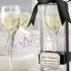 "Let's Celebrate!" Champagne Flute Gel Candle