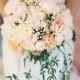 Peach And Blush Bridal Bouquet
