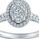 nicole by Nicole Miller 5/8 CT. T.W. Diamond Oval Bridal Ring