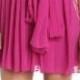 Jill Jill Stuart Women's Strapless Chiffon Short Dress