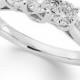 TruMiracle® Three-Stone Diamond Ring in 14k White Gold (1/2 ct. t.w.)