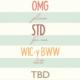 WTF is an STD: Offbeat Bride's glossary to wedding words and acronyms