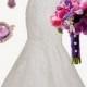Wedding Day Look: Purple Paradise - Belle the Magazine . The Wedding Blog For The Sophisticated Bride