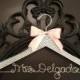 BLING Wedding Hanger / Glamorous Bridal Hanger / Personalized Hanger / Brides Name Hanger / Bride Hanger / Bling Wedding / Rhinestone Hange - New