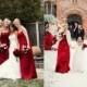 Red Bridesmaids