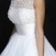 2014 New Short White Beaded Wedding Dress Bridesmaid Dresses Bridal Party Attire