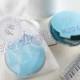 Something Blue Mirror Compact in Elegant Organza Pouch