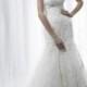 Modest Mermaid/Trumpet Lace Tulle Bridal Wedding Dress