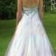 Small Opalescent Halter Wedding Dress Dress With Tuille Overlay And Train Custom Order For Your Wedding