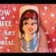 Snow White Nail Art Tutorial
