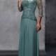 Green Lace Mother of The Bride Dresses