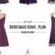 Phi-Style: Bridesmaid Remix - Plum - Brooklyn Bride - Modern Wedding Blog