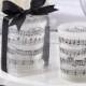 Musical Notes Frosted-Glass Tea Light Holder (Set Of 4)