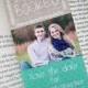 Save The Date Bookmarks - Custom Save The Dates - Literary, Library Weddings- Custom Colors And Text. PDF Or Printed